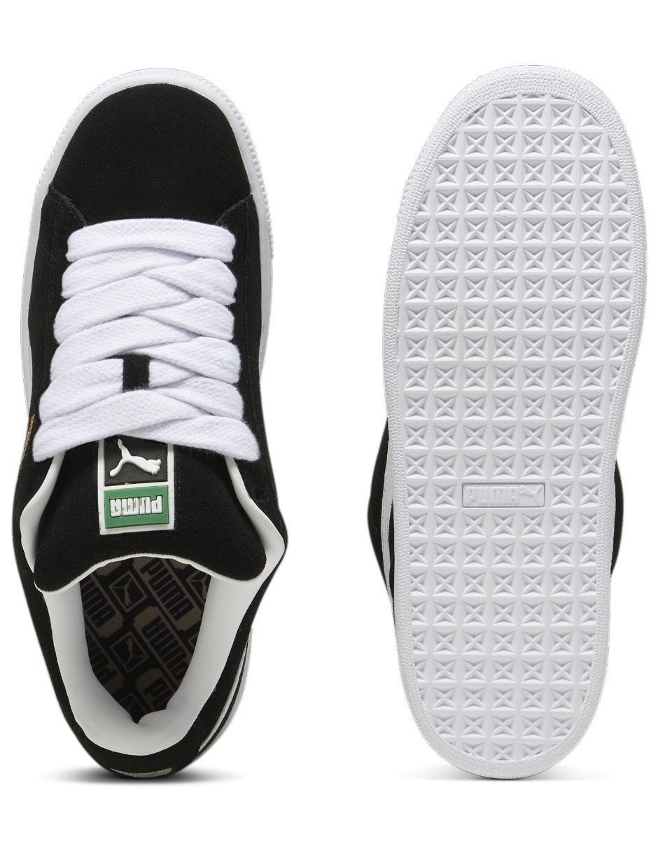Tenis de piel suede xl para hombre 4