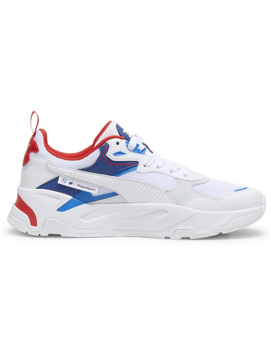 Tenis Puma Motorsport BMW Mms Trinity para hombre Talla 26 cm Blanco