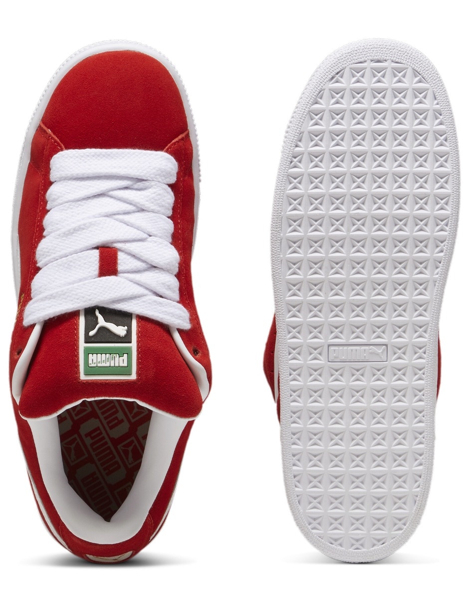 Tenis de piel suede xl para hombre 4
