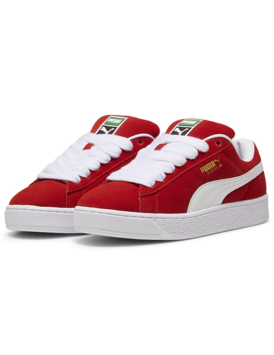 Tenis de piel suede xl para hombre 5