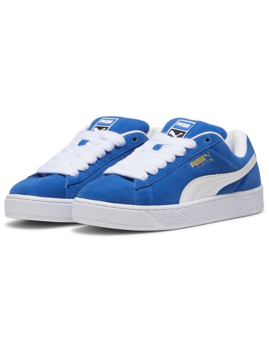 Tenis de piel suede xl para hombre 5