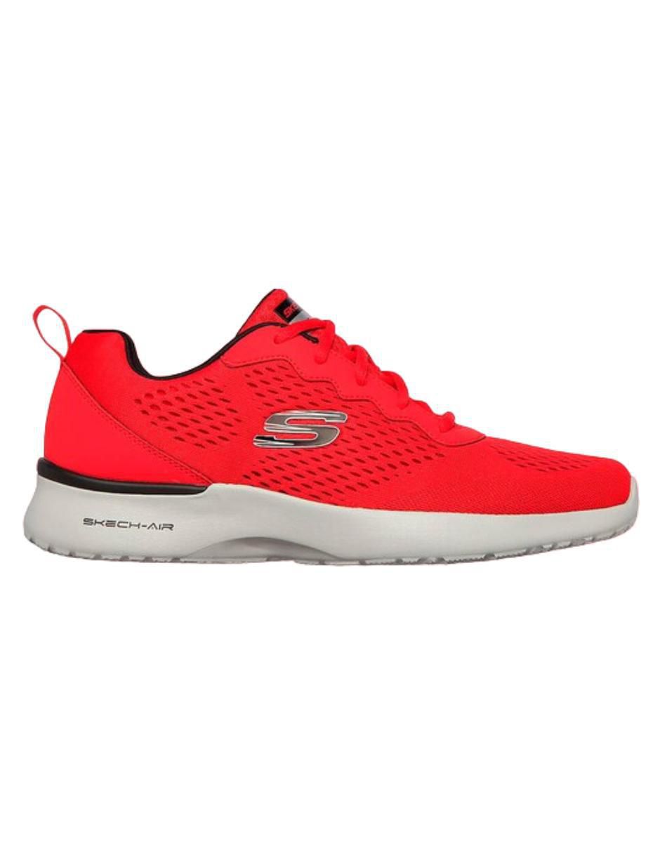 Tenis skechers hombre clearance rojas