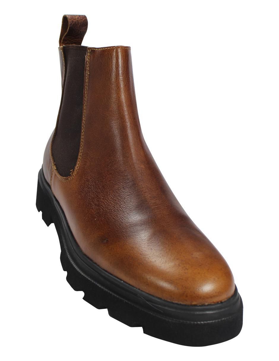 Bota de piel para hombre