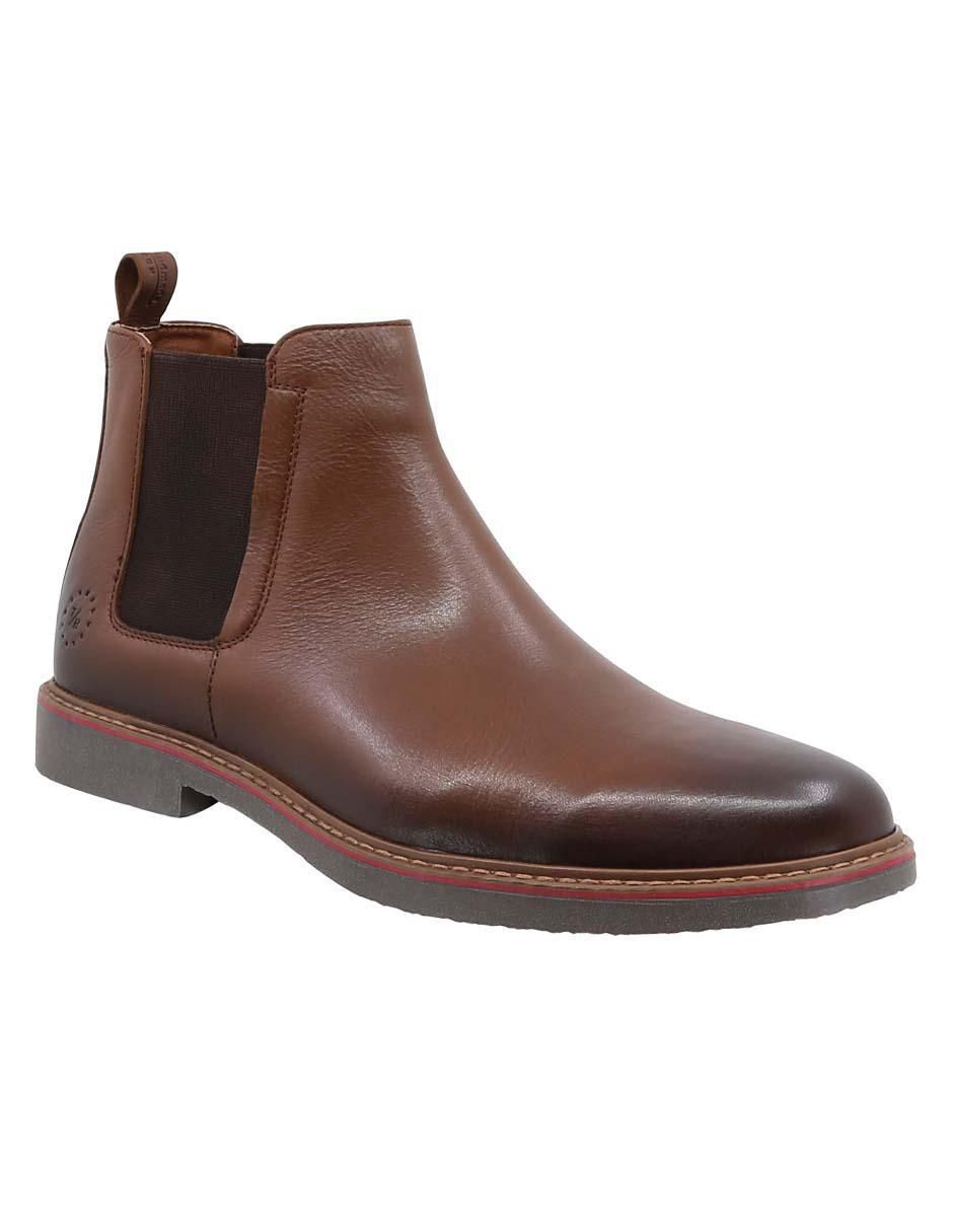 Botín de piel para hombre