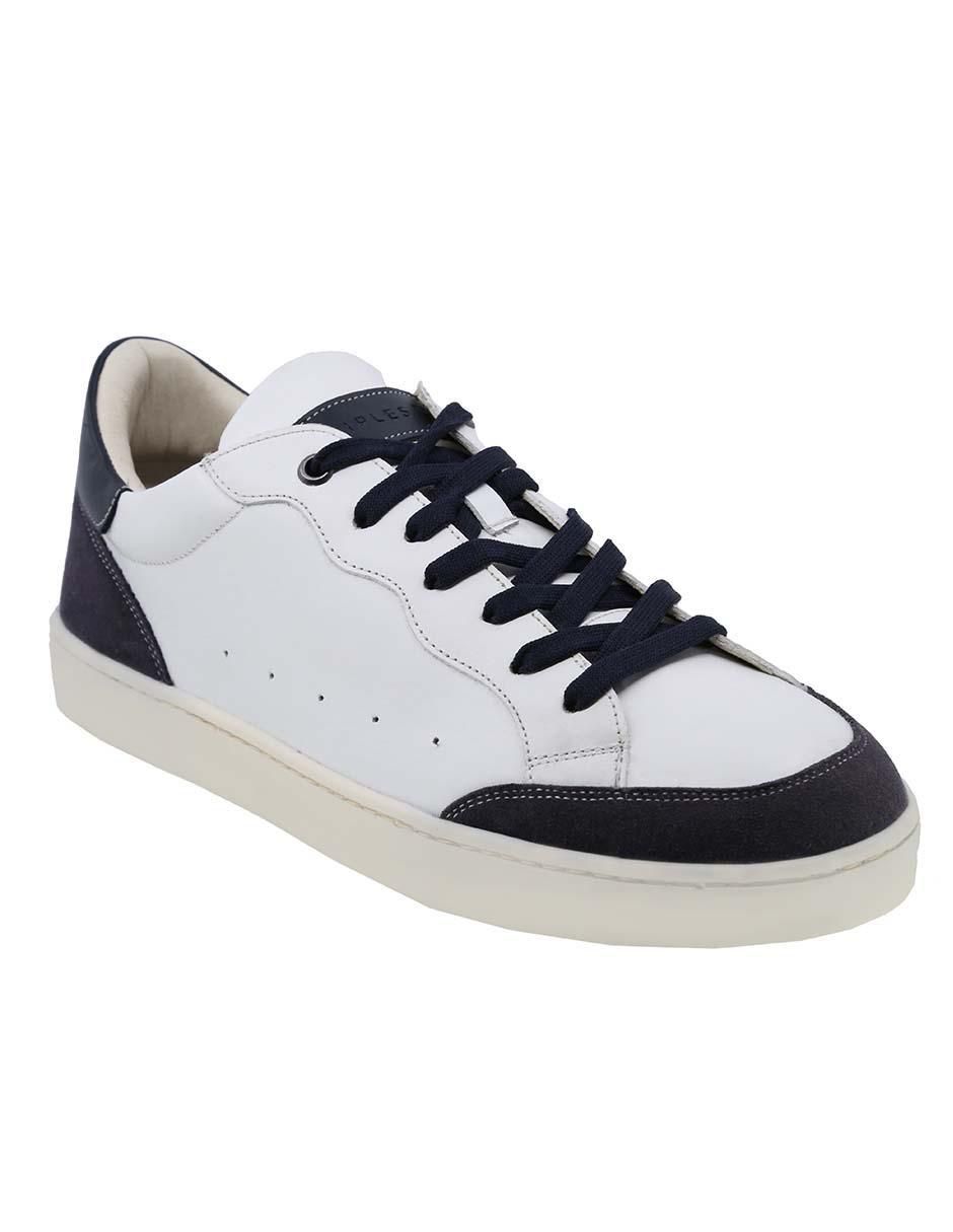 Tenis de piel para hombre