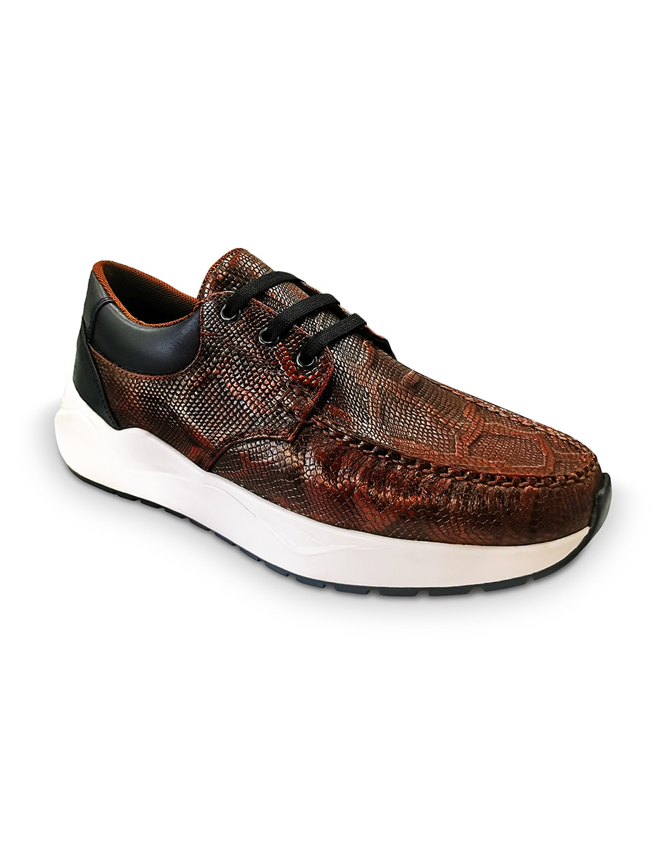 Tenis de piel Alaskacobra para hombre