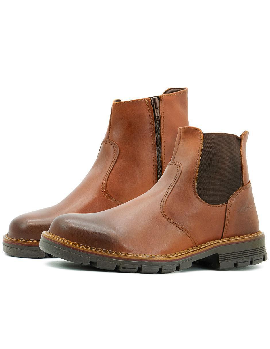 Botín de piel para hombre 4