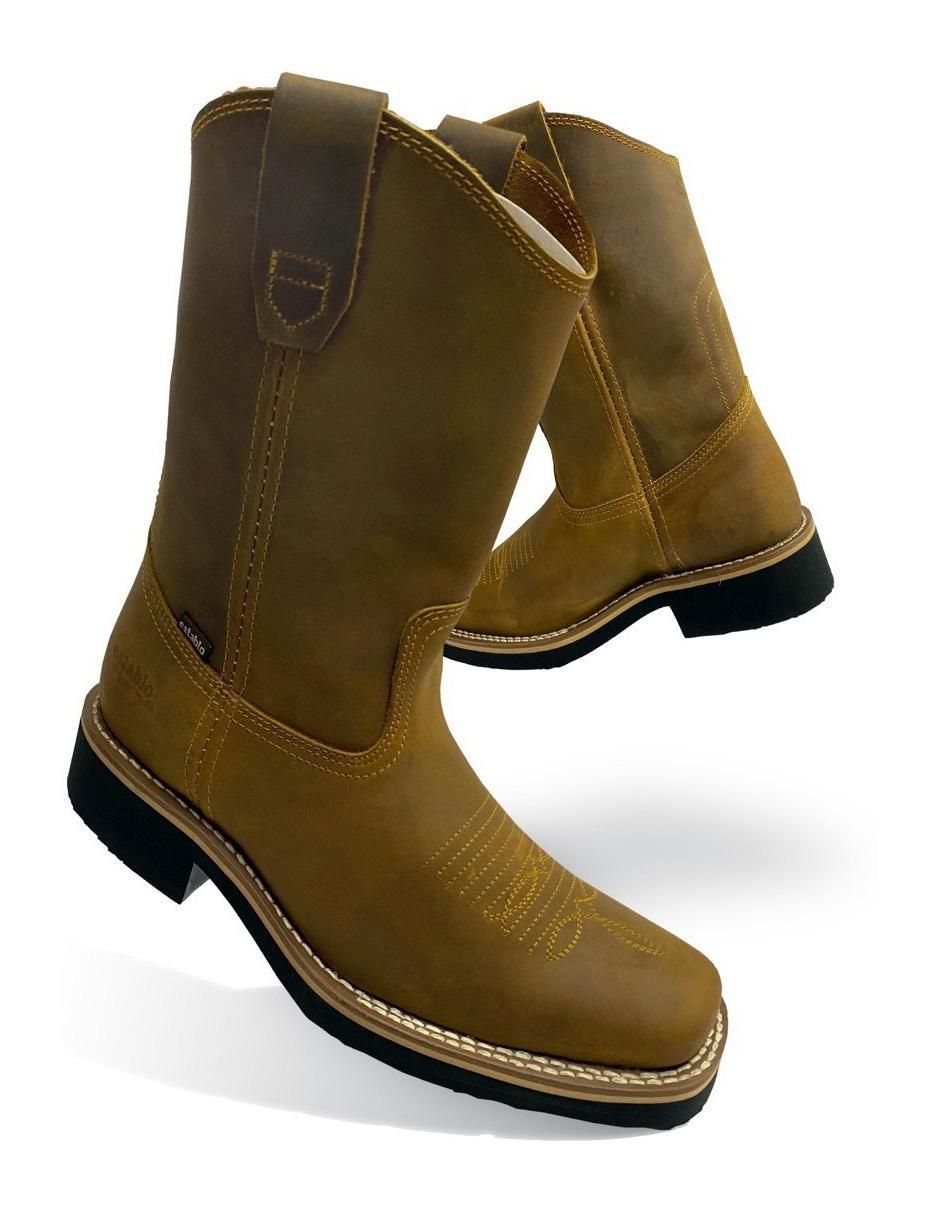 Bota/botín establo 977 "de" piel "para hombre"
