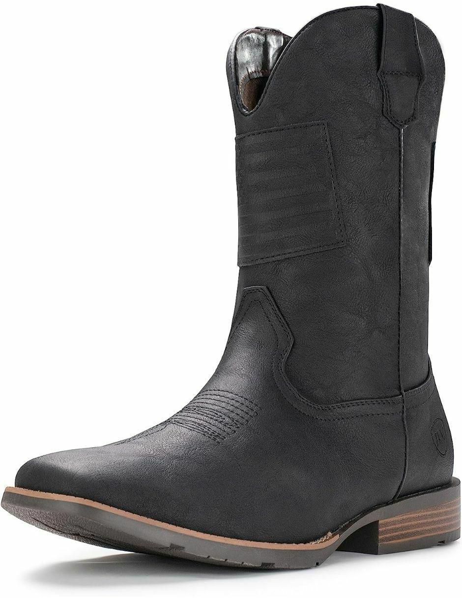 Bota de piel para hombre