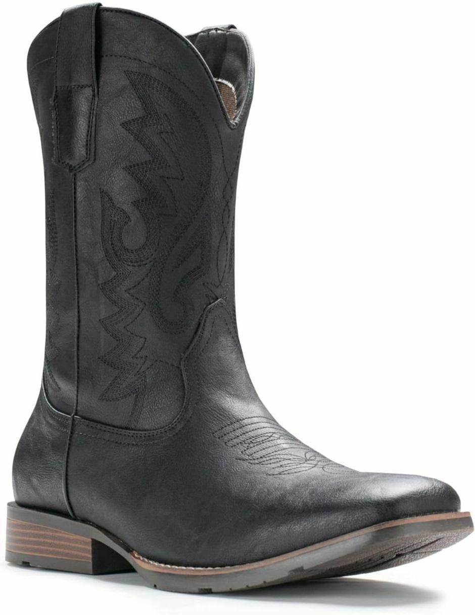 Botas piel sintetica online hombre