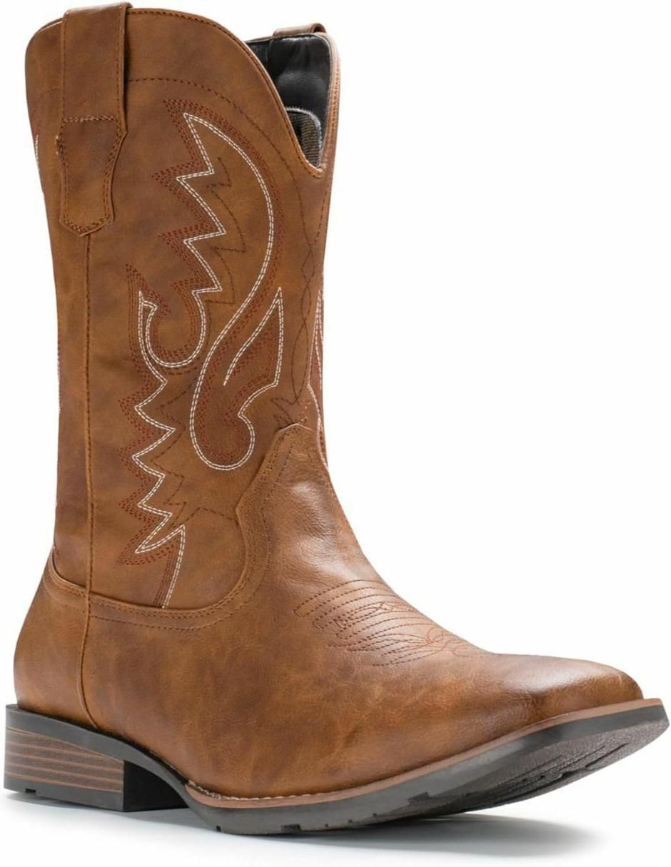 Bota de piel para hombre
