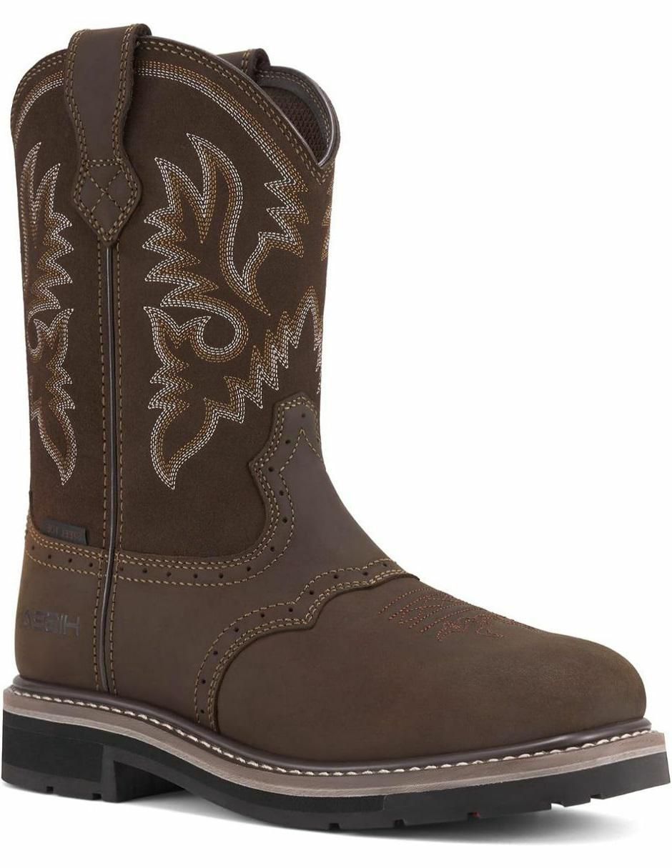 Bota de piel para hombre