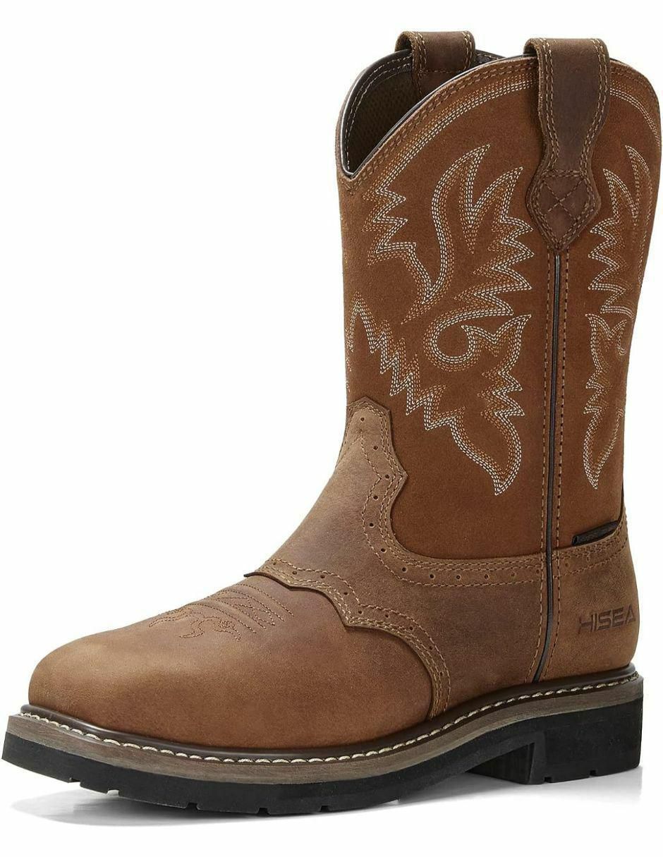 Bota de piel para hombre