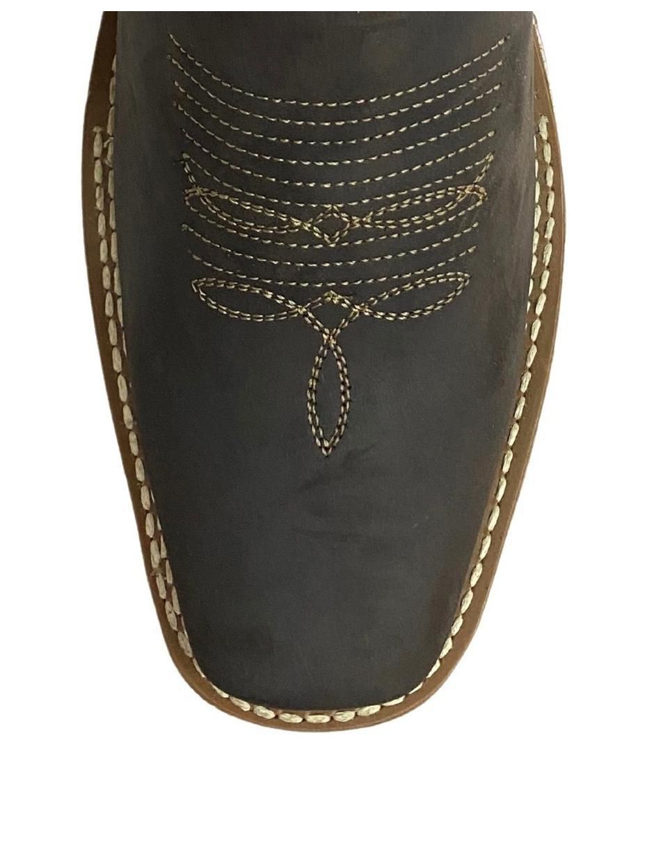 Botín Rodeo de piel para hombre 4