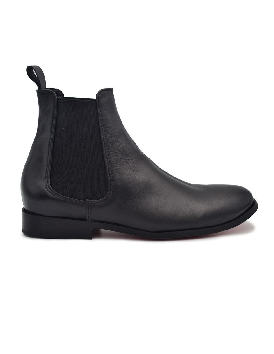 Botín de piel para hombre