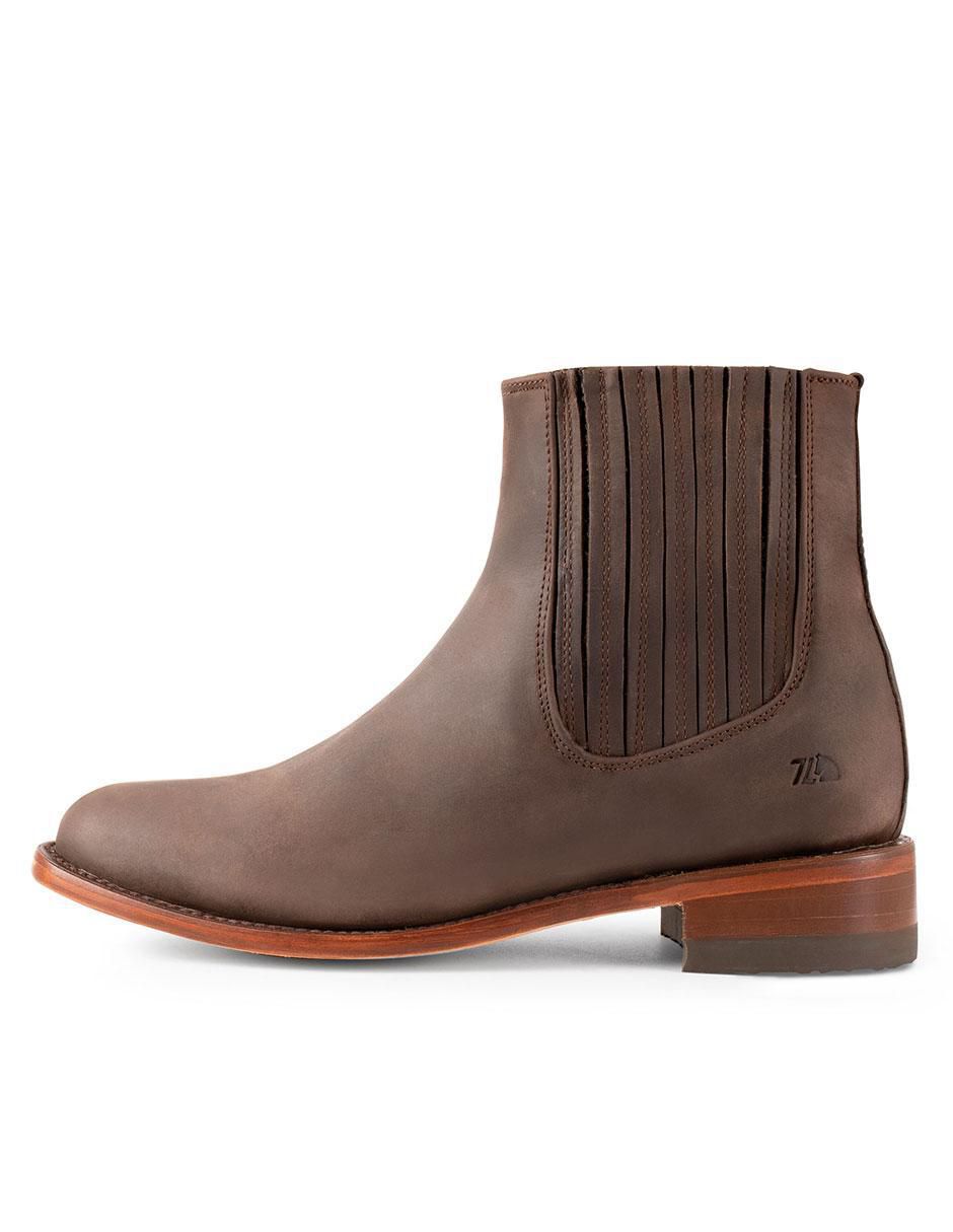 "bota/botín" siete leguas "de" piel "para hombre"
