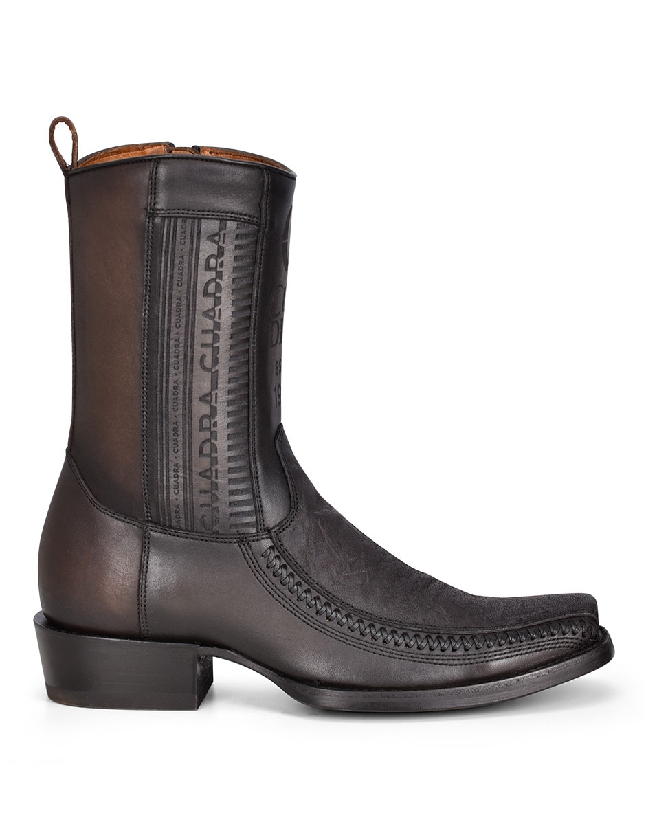 Bota de piel para hombre