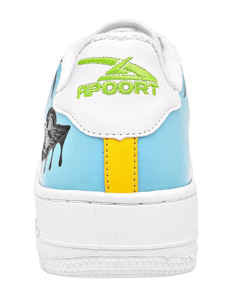 Tenis de piel para hombre 3