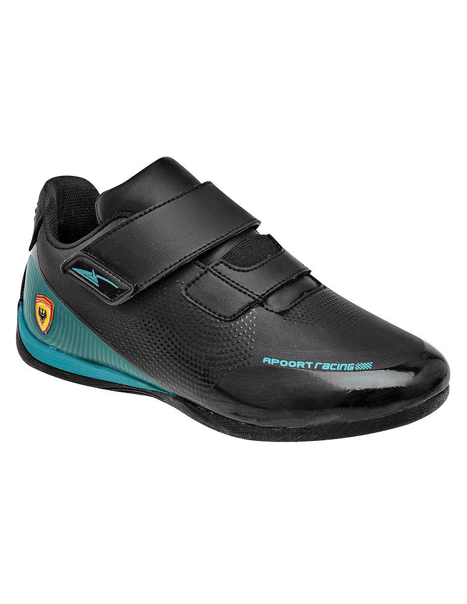Tenis de piel para hombre