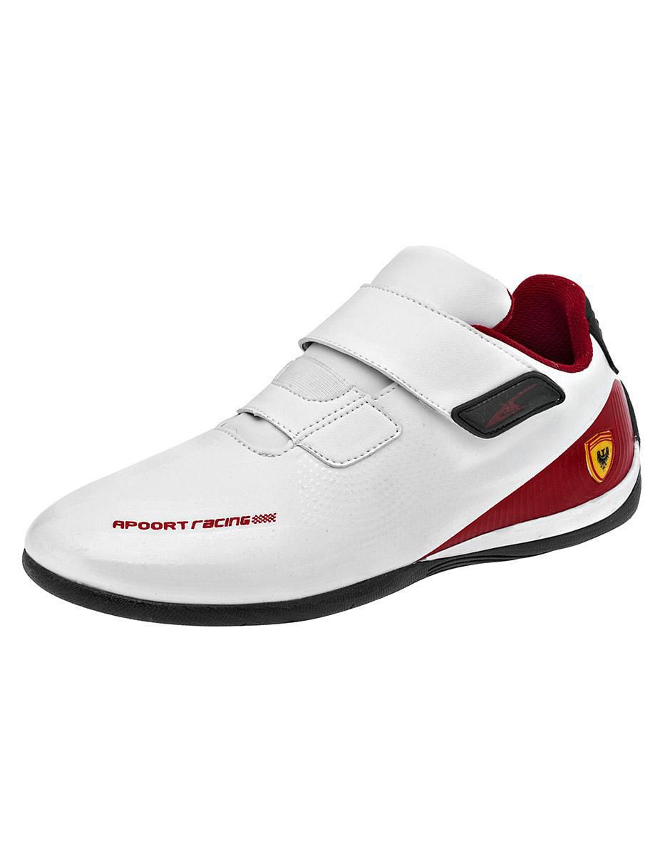 Tenis de piel para hombre