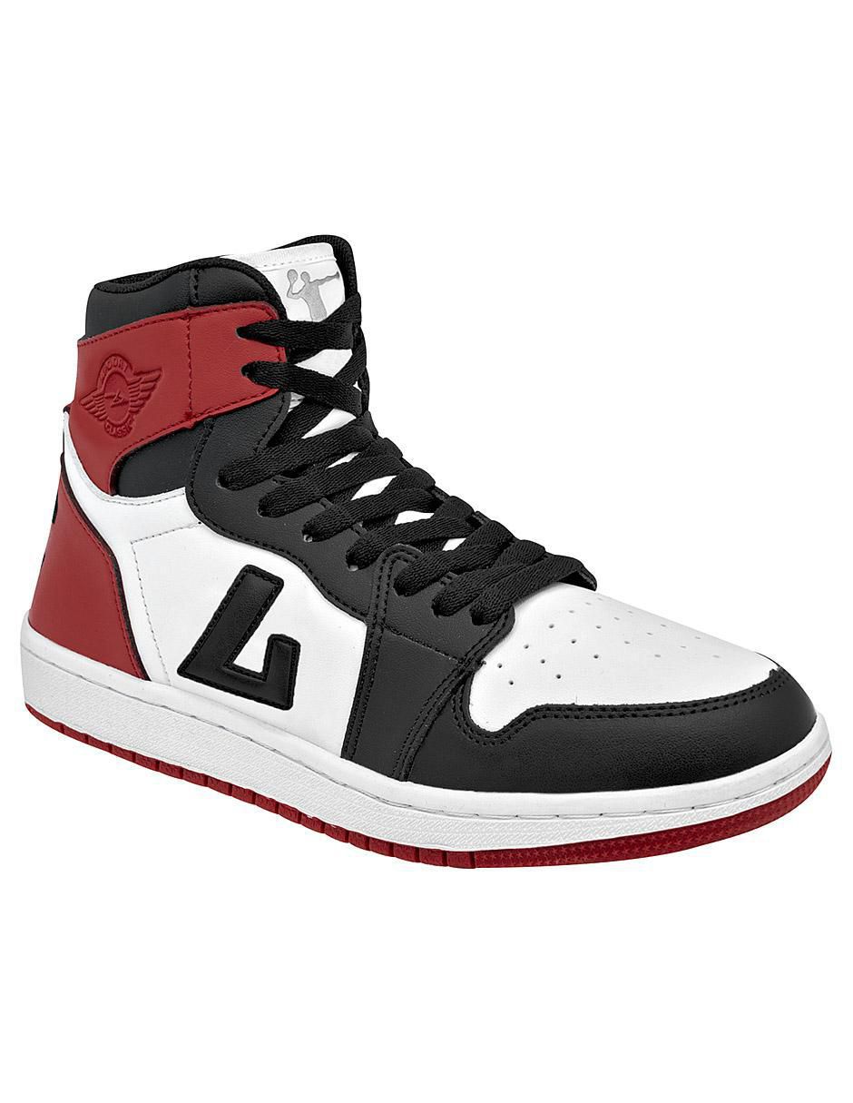Tenis de piel para hombre