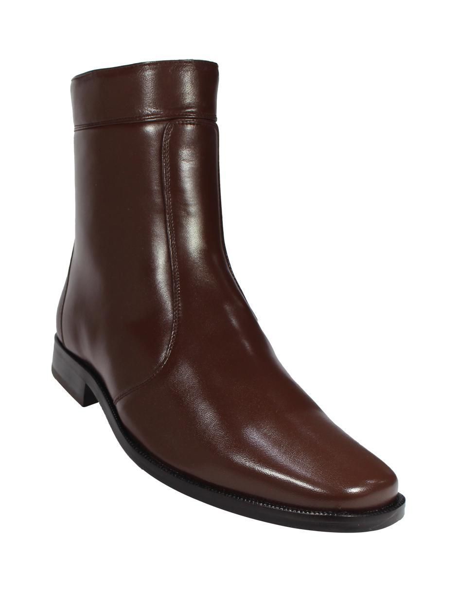 Bota de piel para hombre
