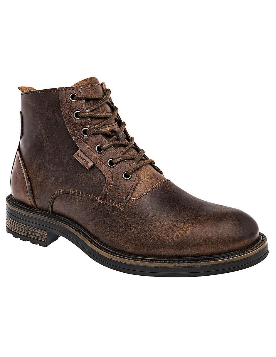 Botín de piel para hombre
