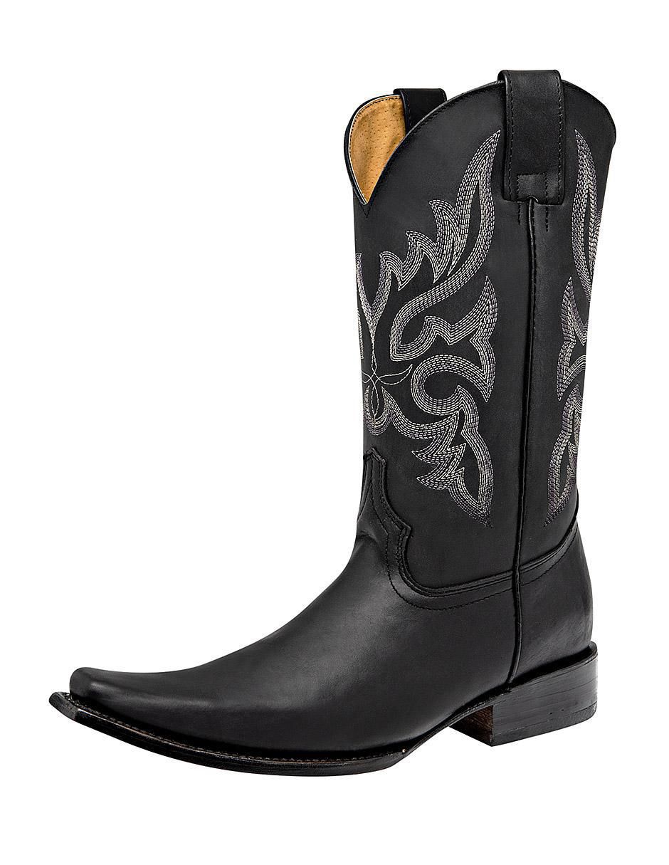 Bota de piel para hombre