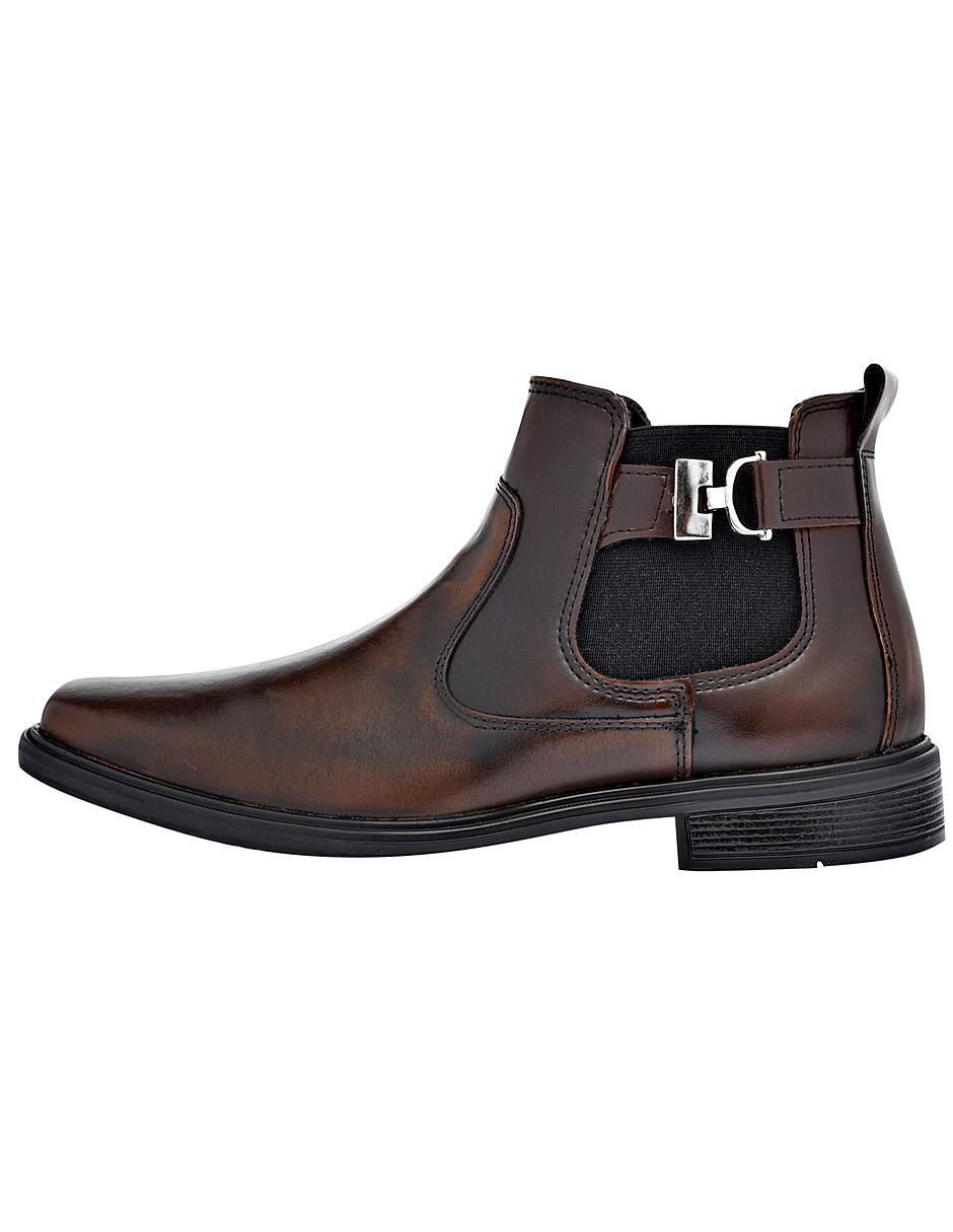 Botín de piel para hombre 3