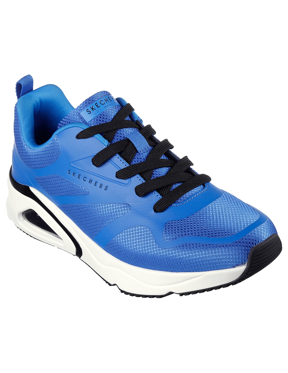 Skechers azules hombre online