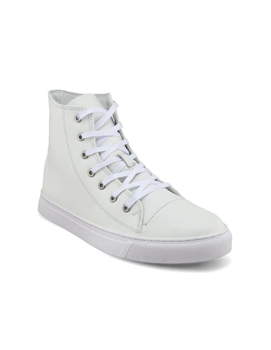 Tenis de piel para hombre