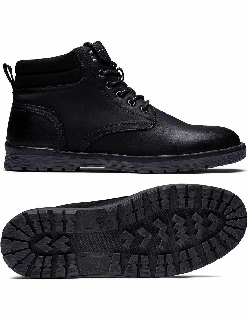 Bota de piel para hombre