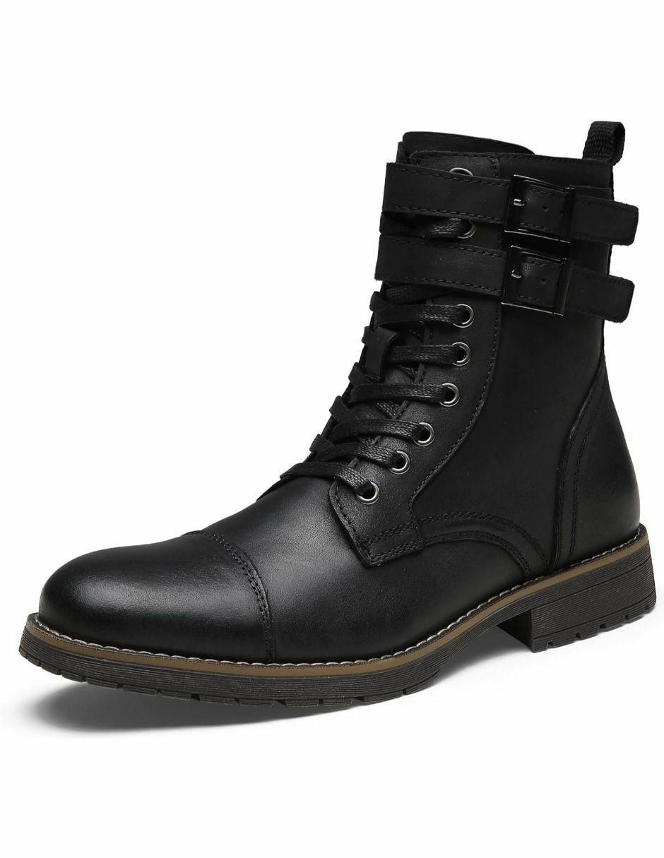 Bota de piel para hombre