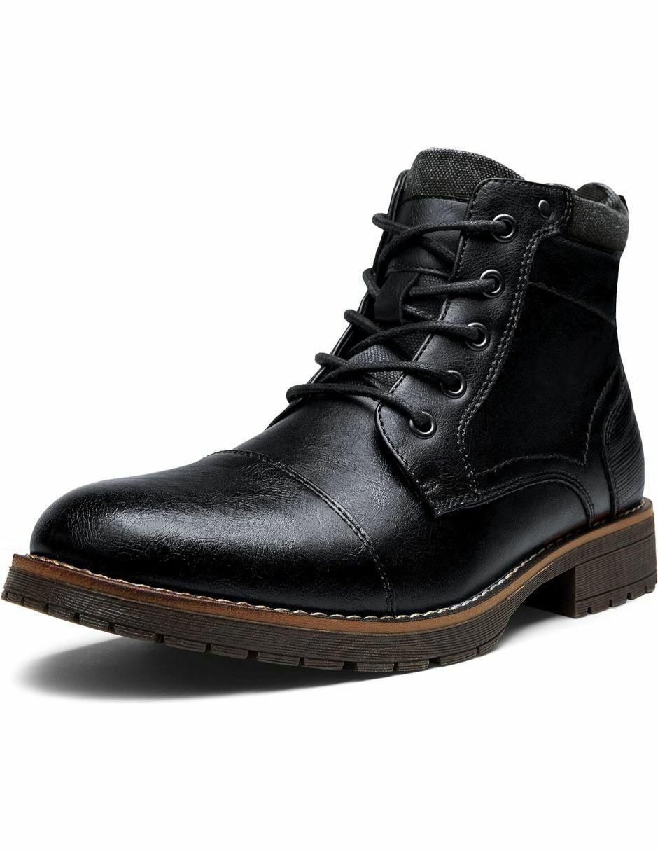 "bota" bmny "de" piel "para hombre"