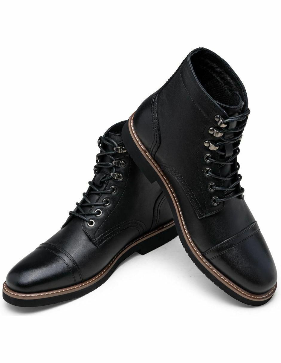 Bota de piel para hombre