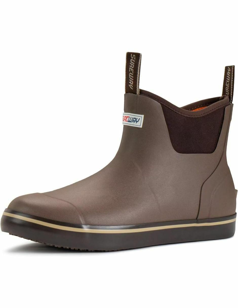 Bota de piel para hombre