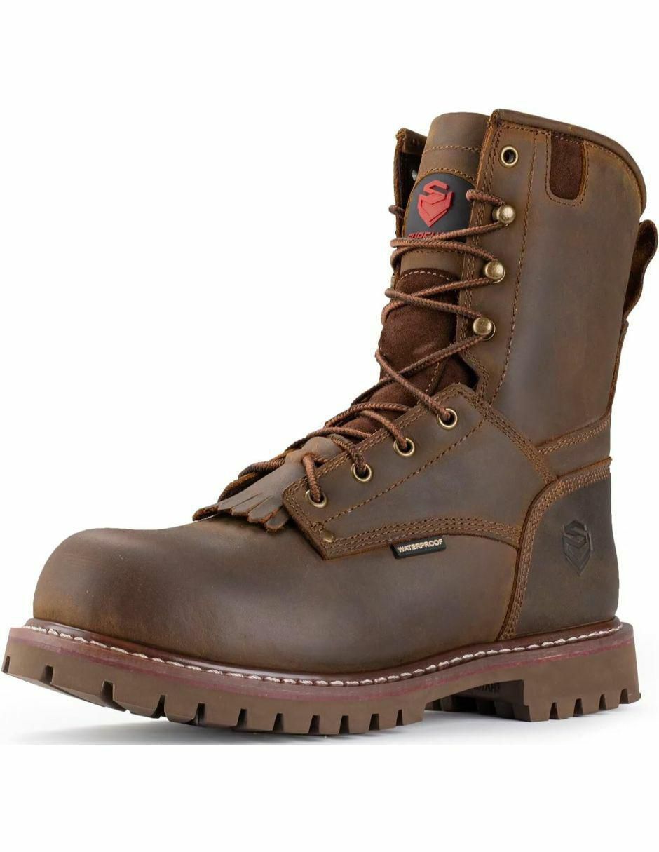 Bota de piel para hombre