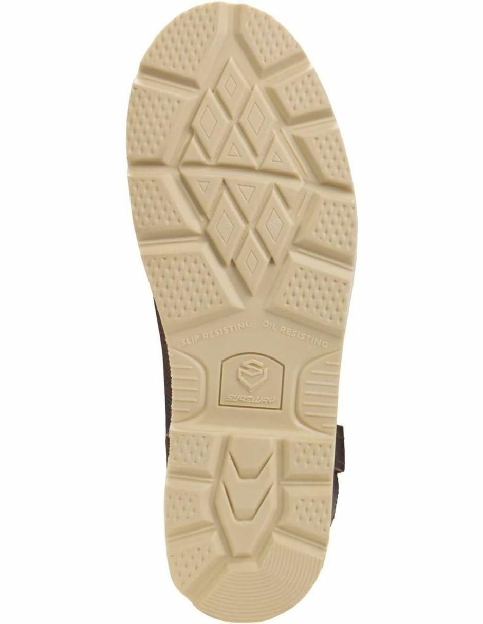 "bota" sureway "de" piel "para hombre"