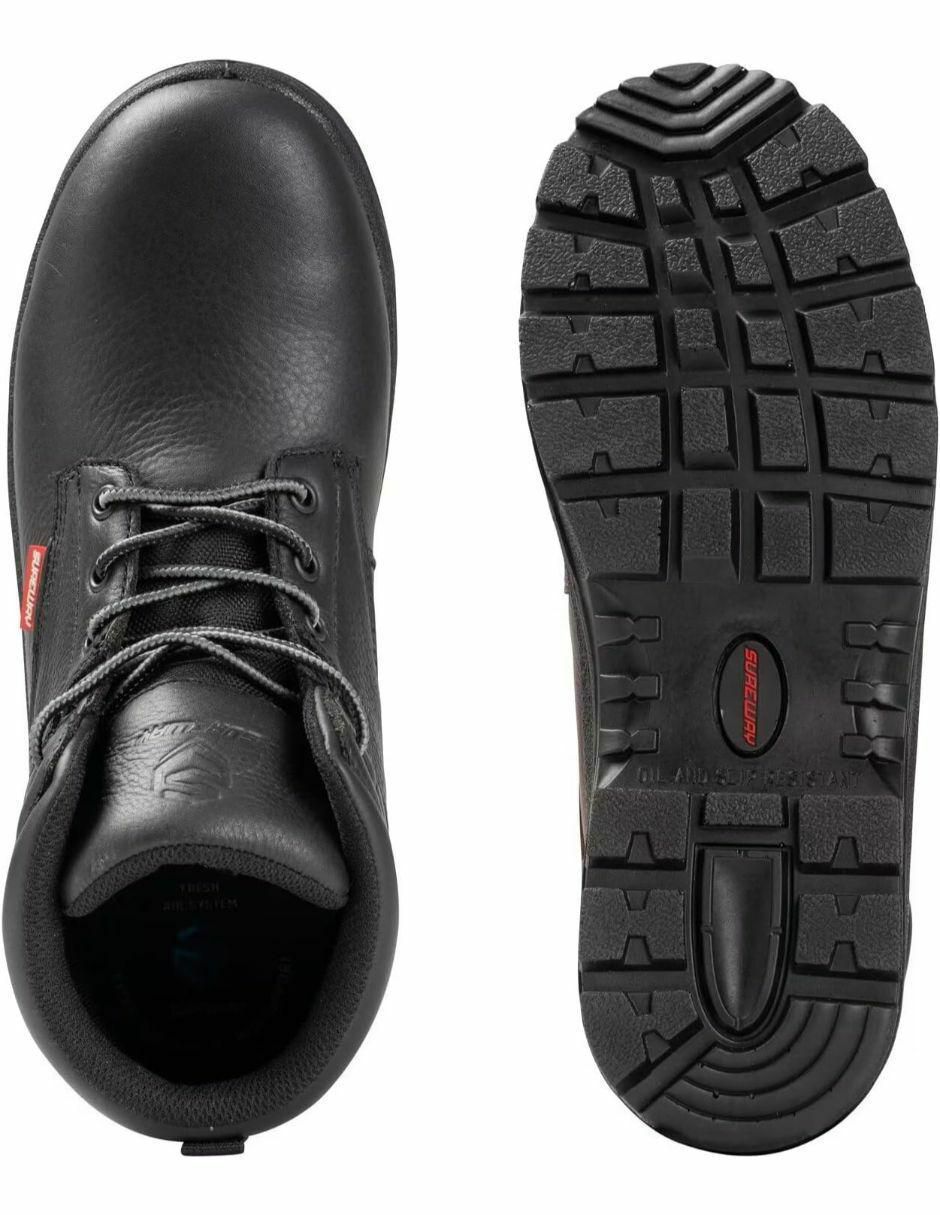 "bota" sureway "de" piel "para hombre"