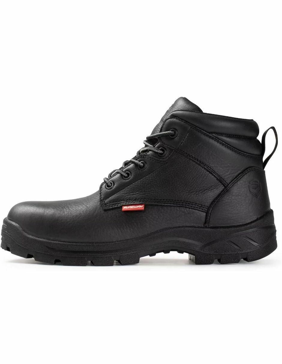 "bota" sureway "de" piel "para hombre"