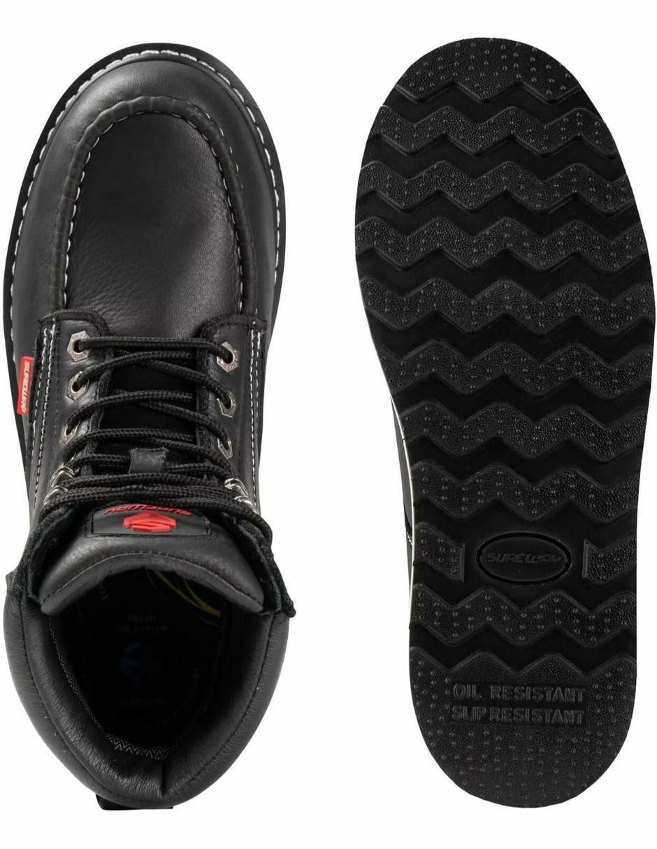 "bota" sureway "de" piel "para hombre"