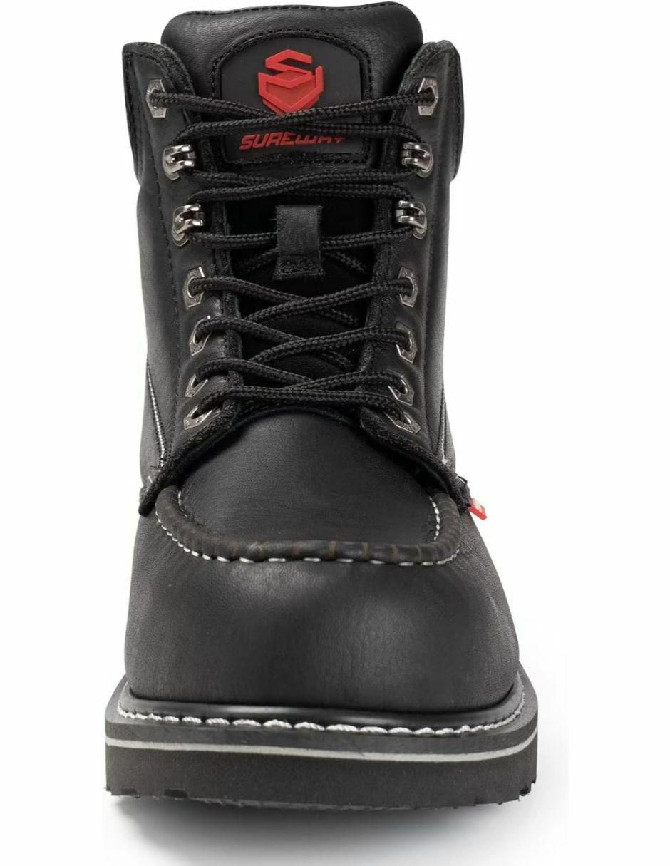 "bota" sureway "de" piel "para hombre"