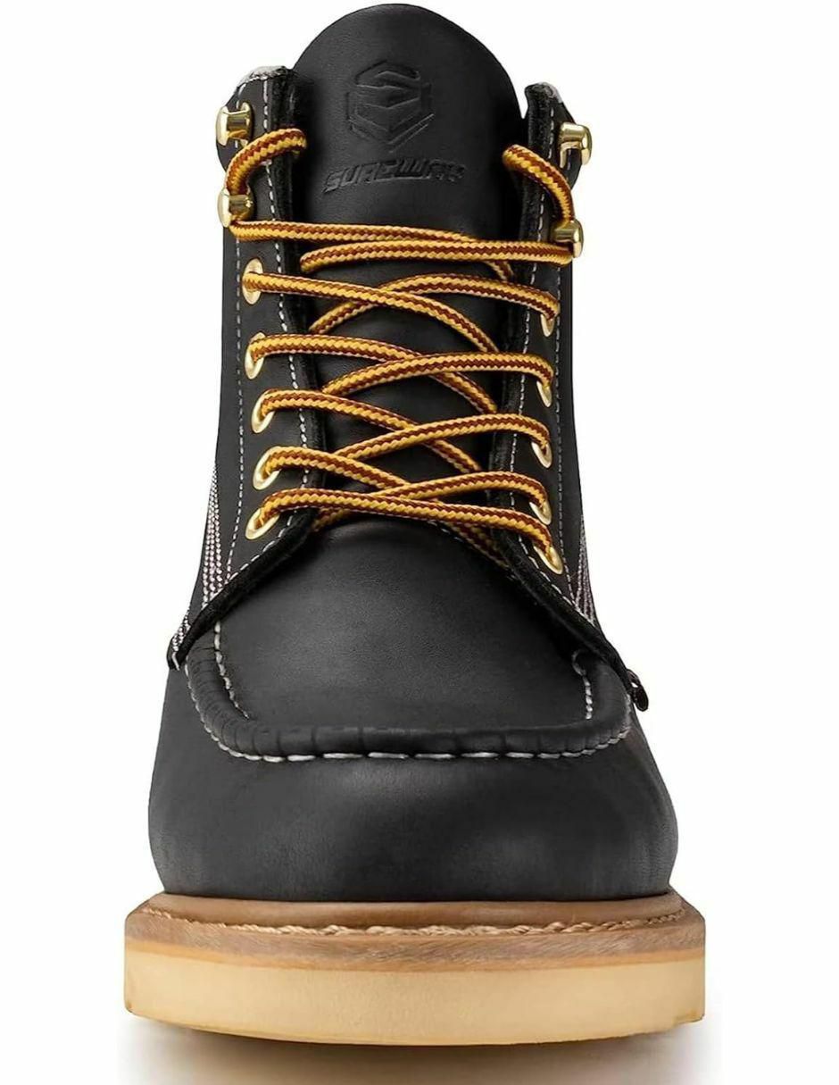 Bota de piel para hombre