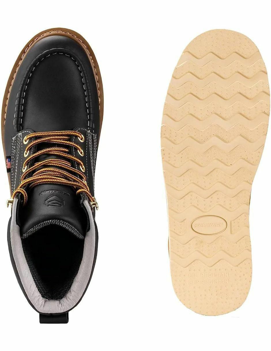 Bota de piel para hombre