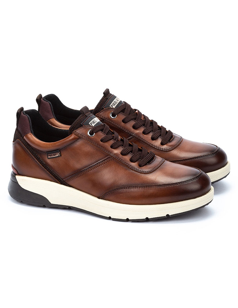 Tenis de piel para hombre 2