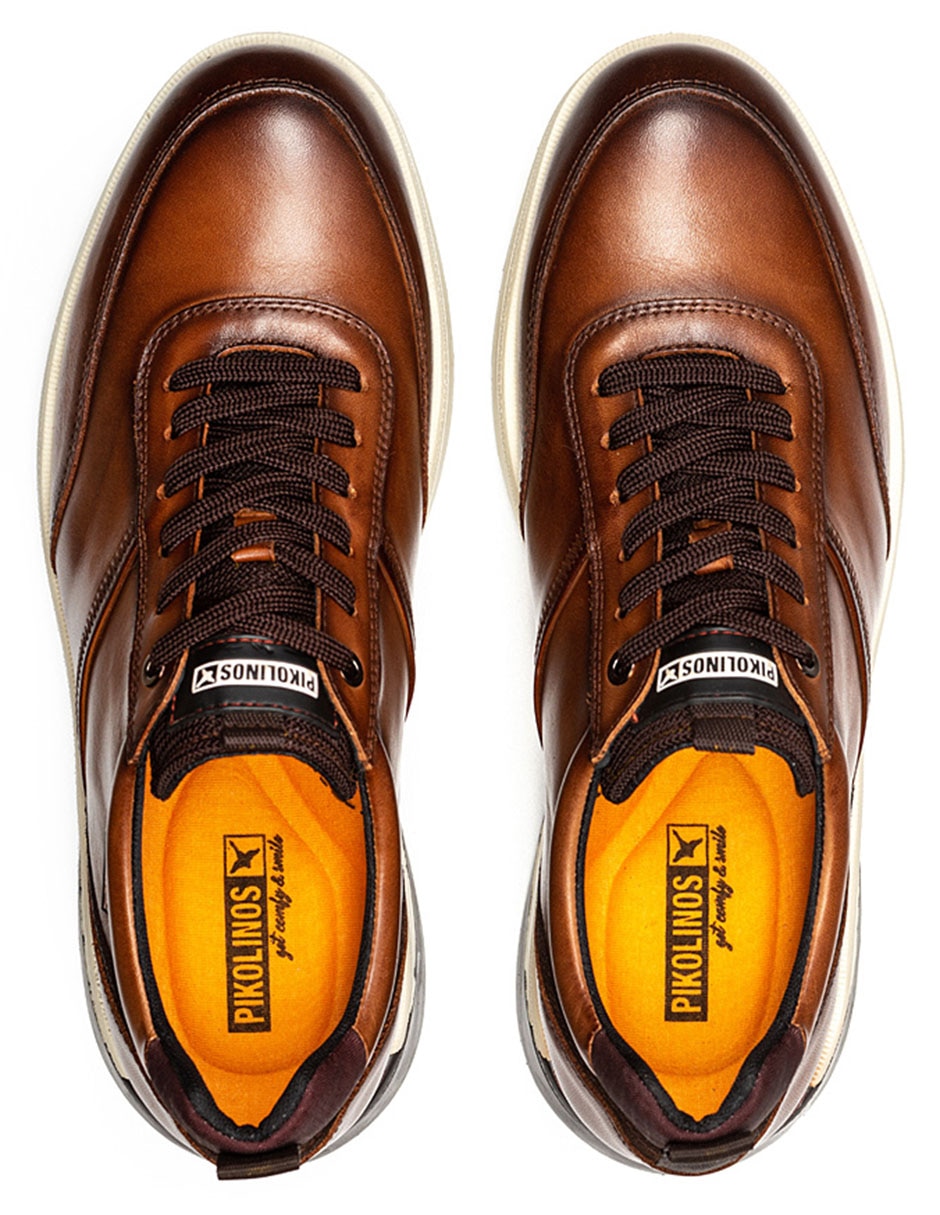 Tenis de piel para hombre 4