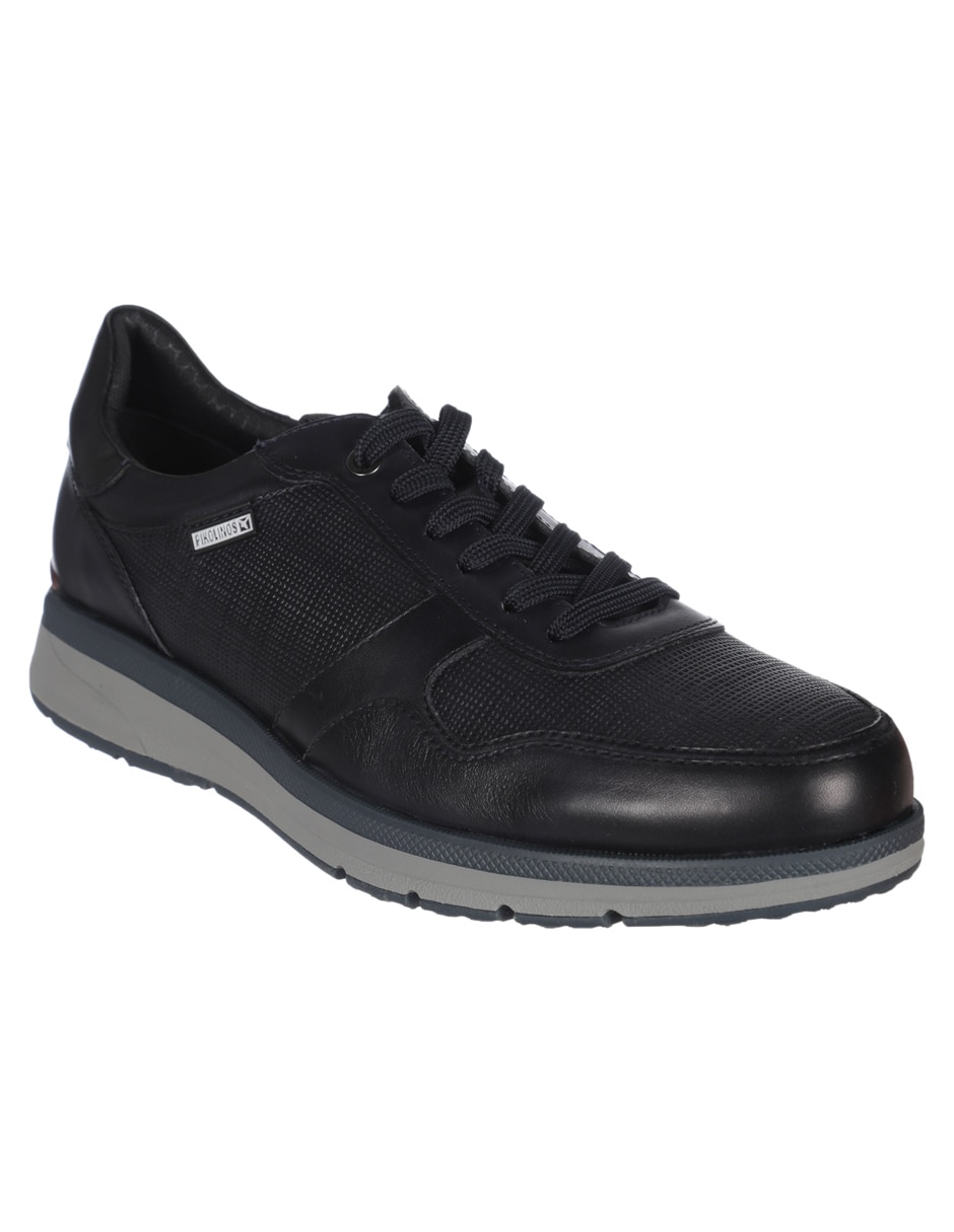 Tenis de piel para hombre