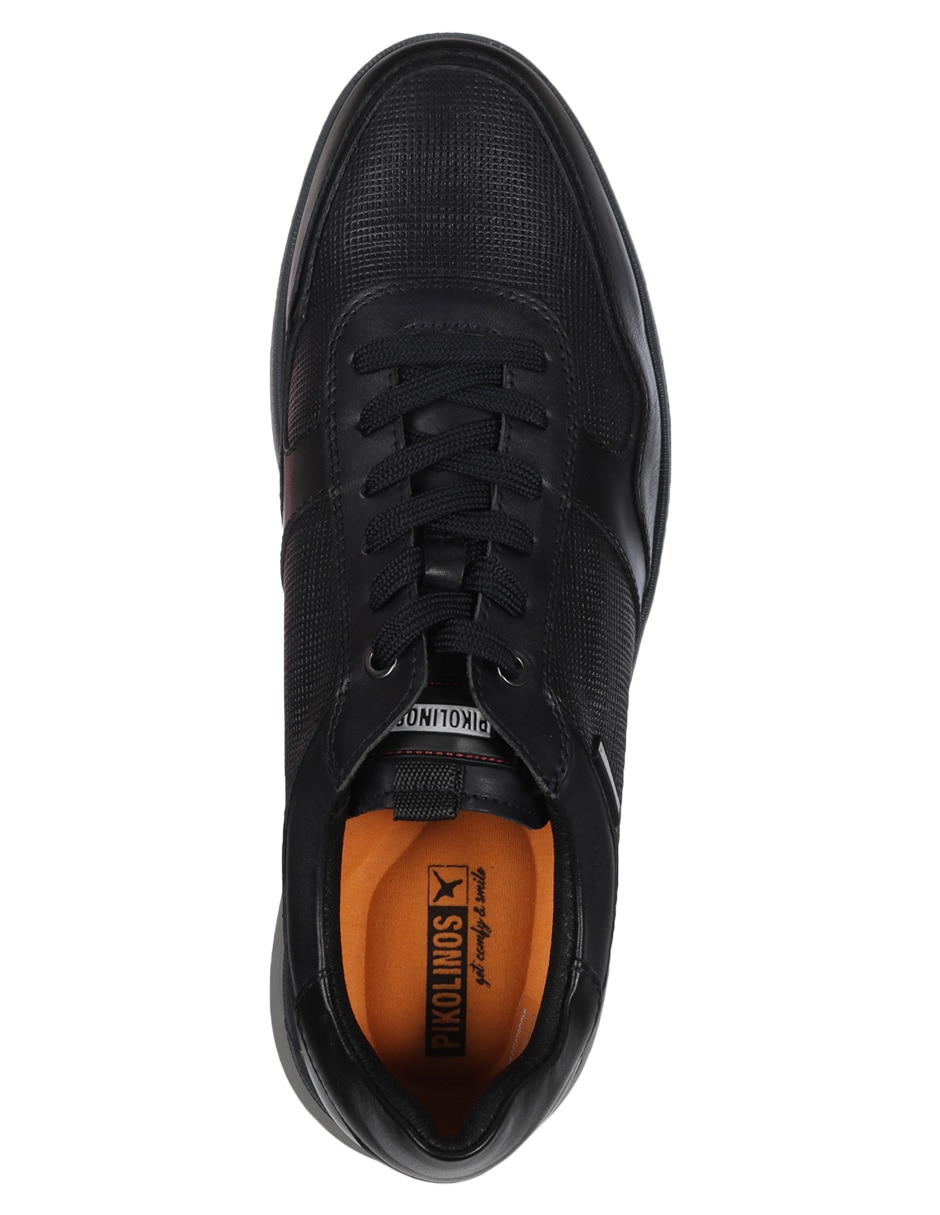 Tenis de piel para hombre 5