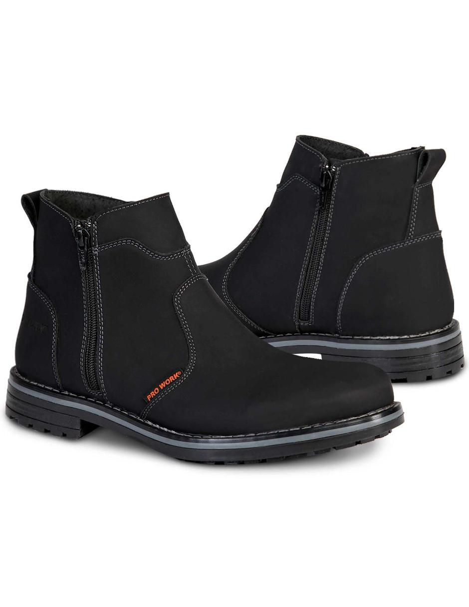 Bota de piel para hombre