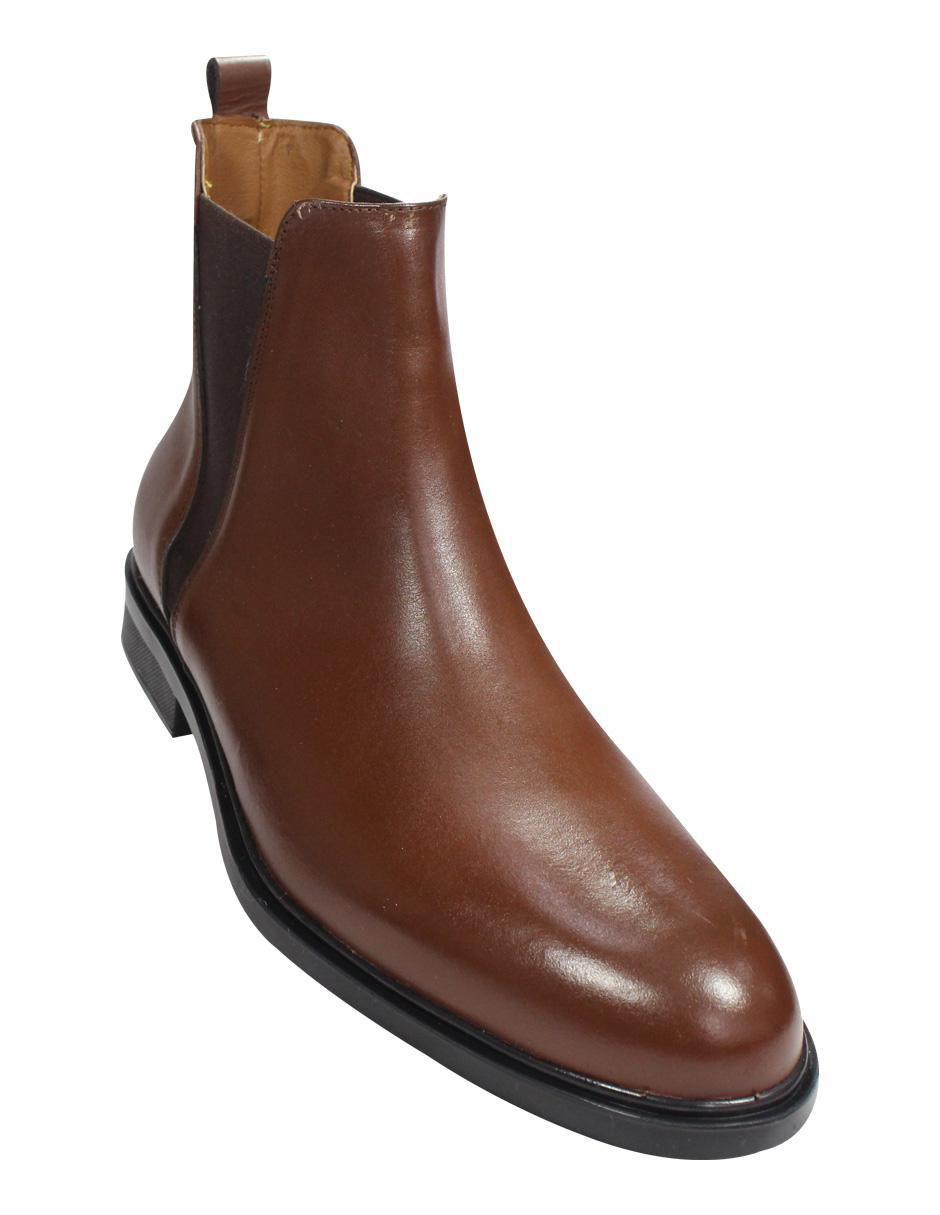Bota de piel para hombre